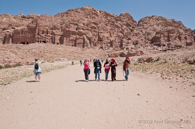 20100412_134922 D3.jpg - Petra, Jordan.  In the background are several important tombs